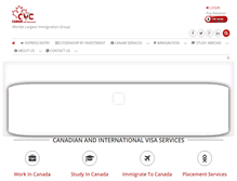 Tablet Screenshot of canamvisa.com